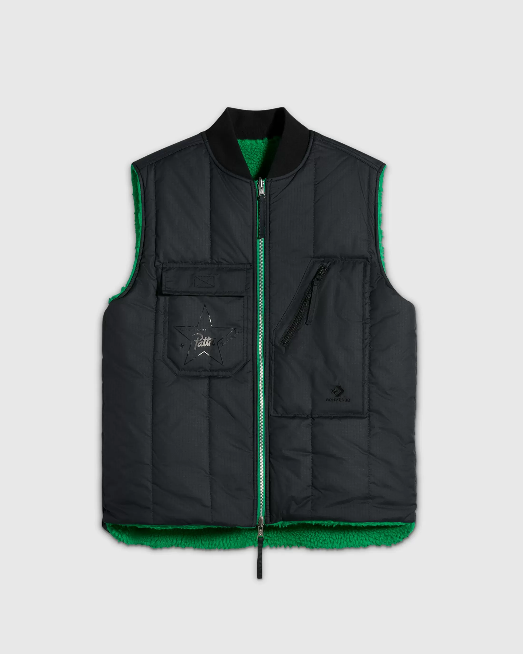 Best Converse Reversible Graphic Vest jollygreen