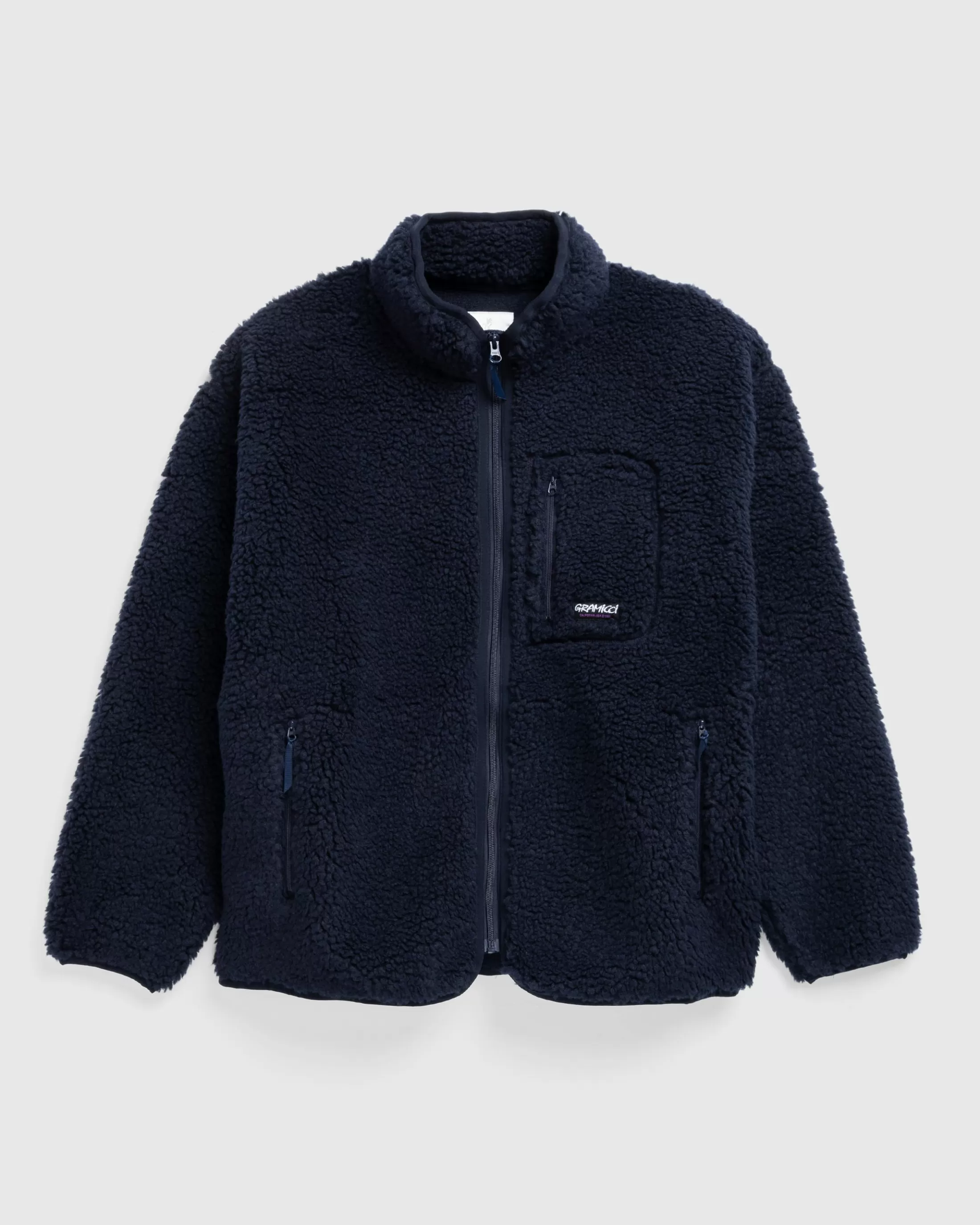 Fashion Gramicci Sherpa Jacket navy