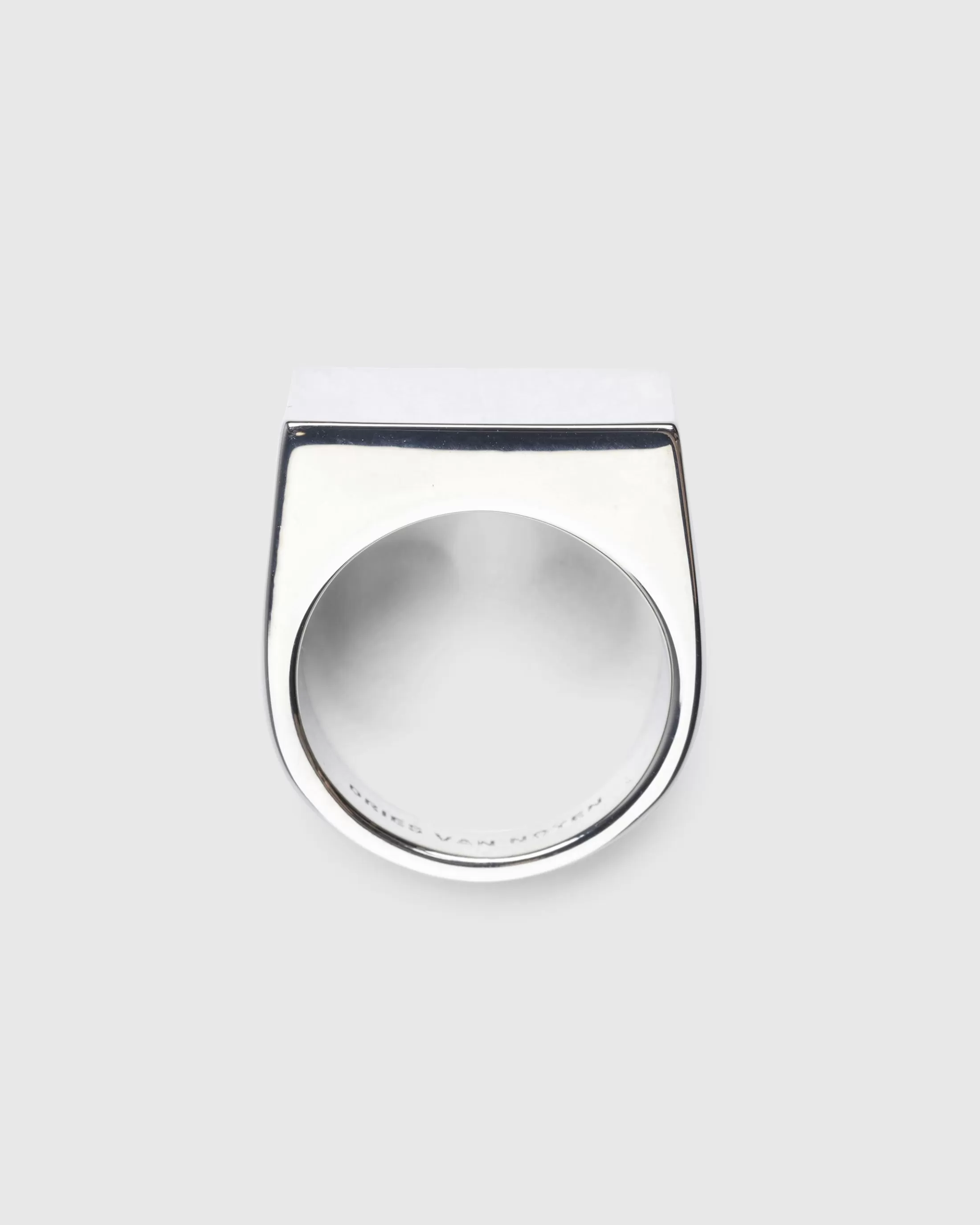 Cheap Dries van Noten Signet Ring Antic Silver anticsilver