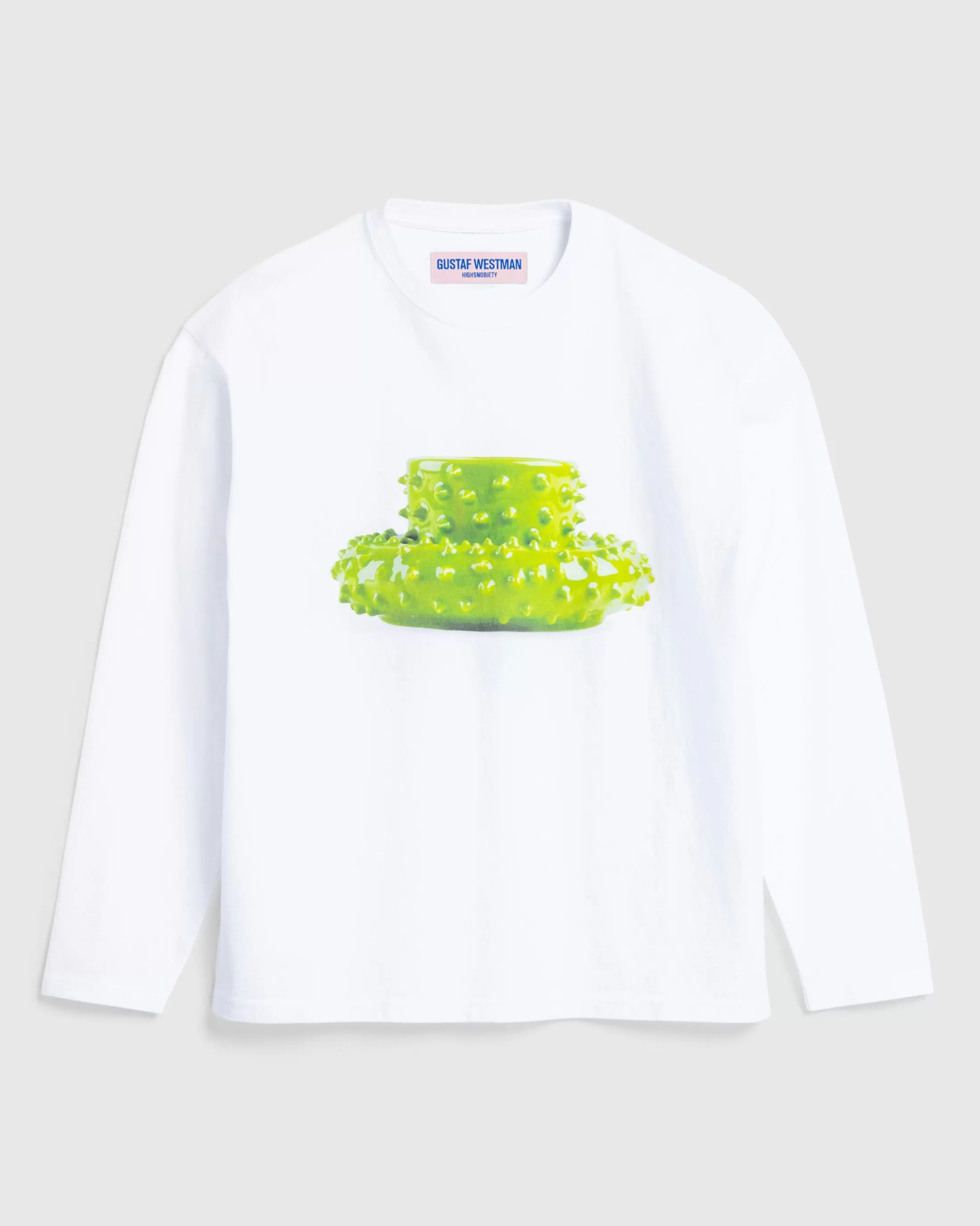 Hot Highsnobiety Spiky Cup and Saucer Long-Sleeve white