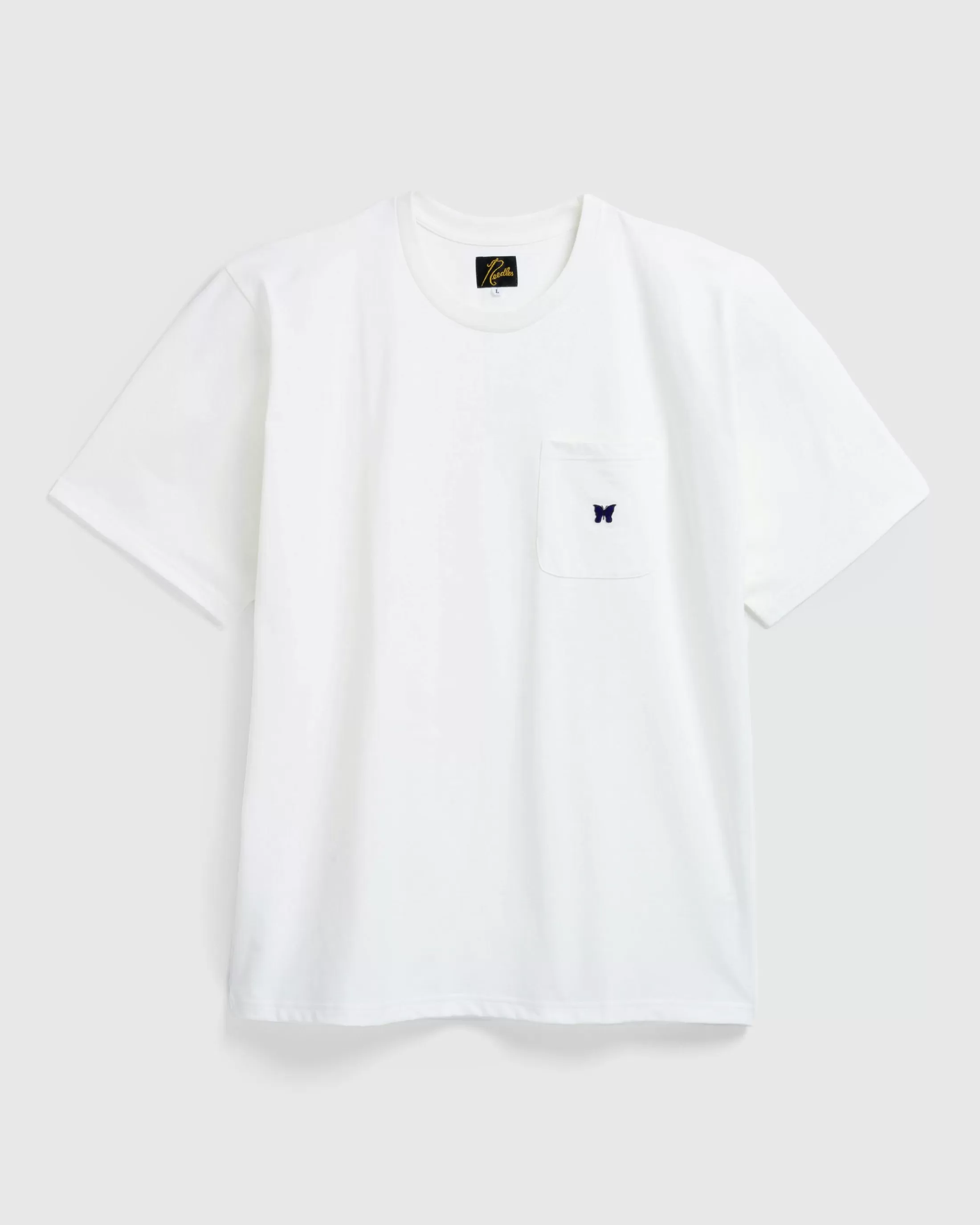 Store Needles S/S Crew Neck Tee Poly Jersey white