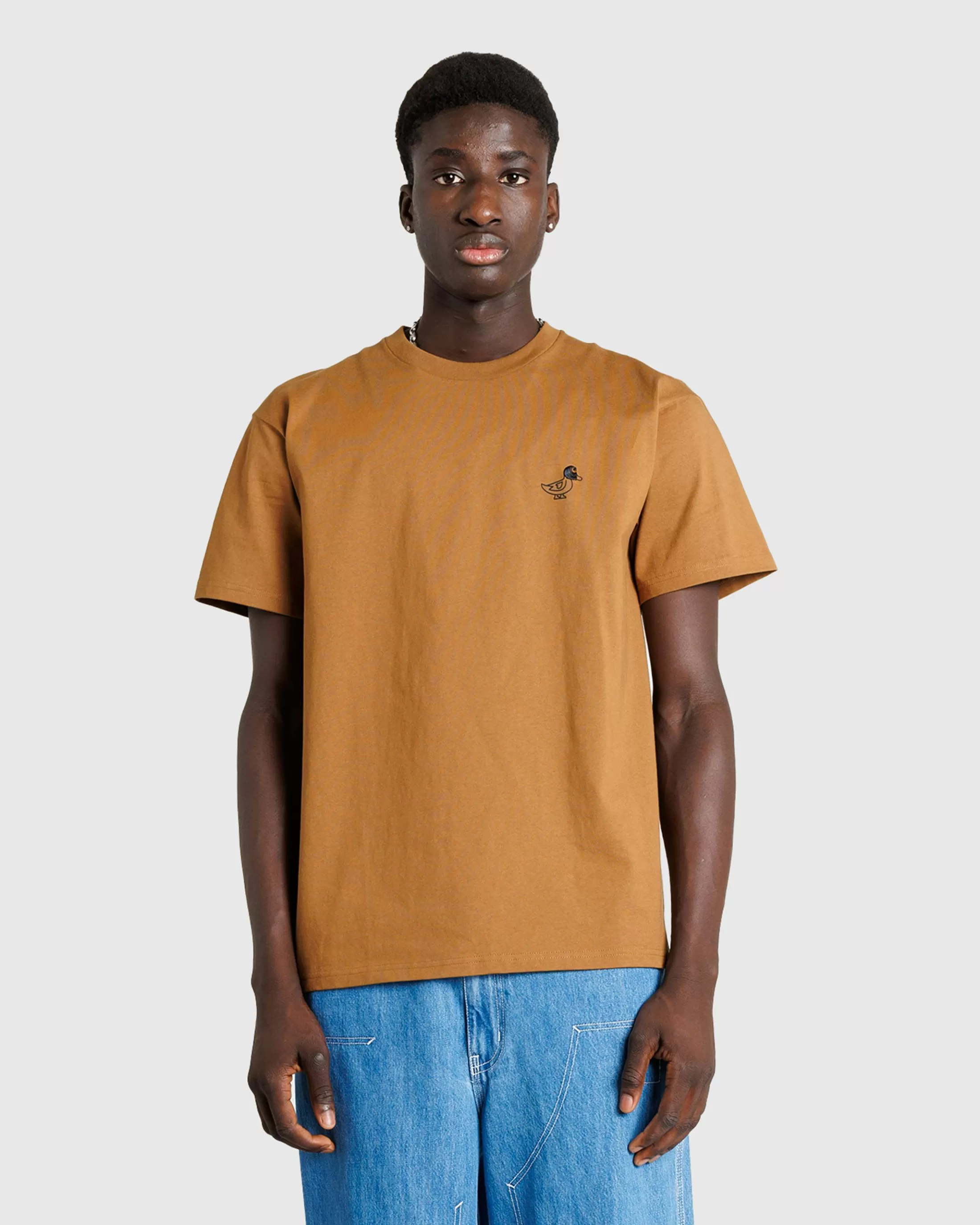 Outlet Carhartt WIP S/S Madison Duck T-Shirt hamiltonbrown/black