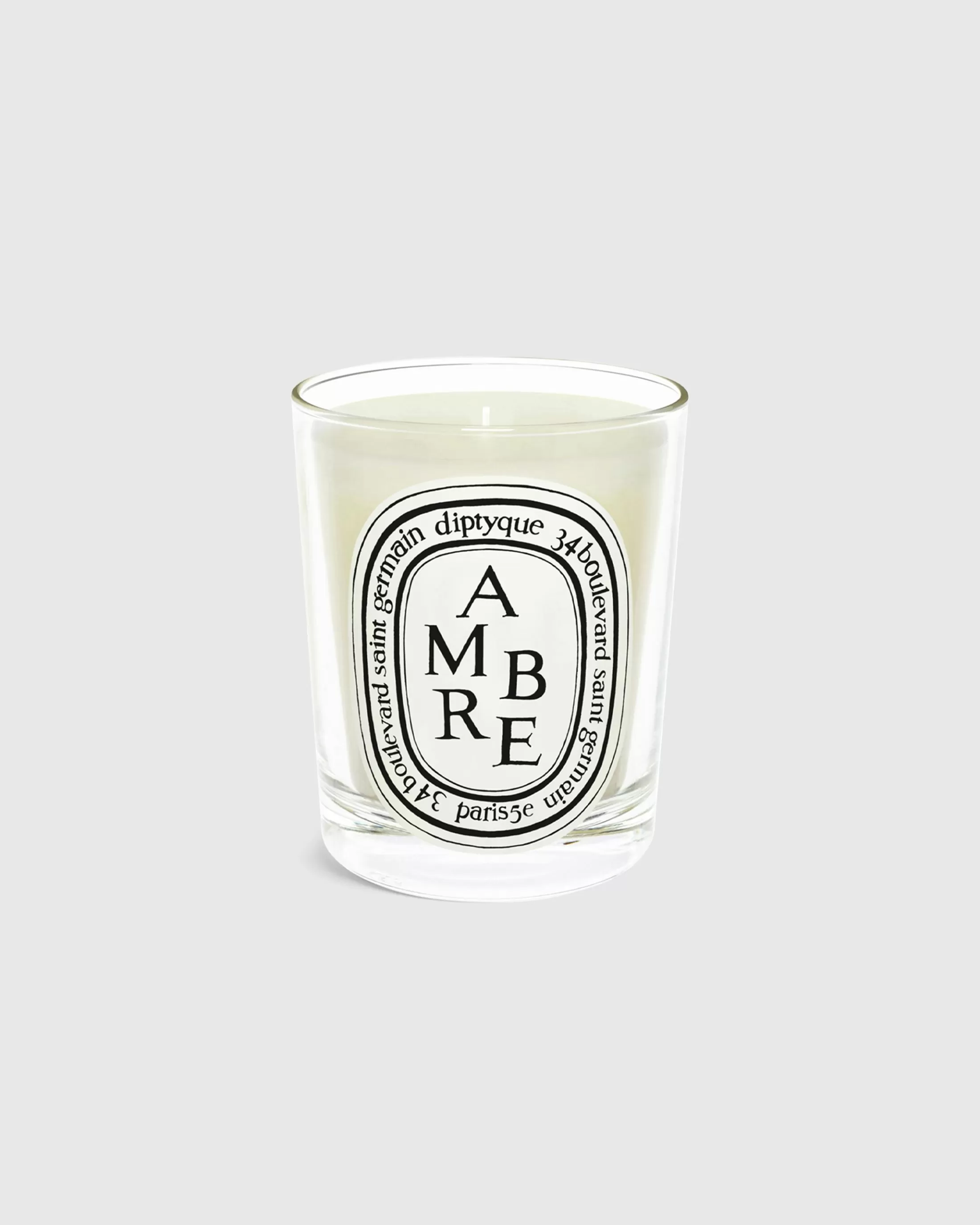 Shop Diptyque Standard Candle Ambre 190g clear