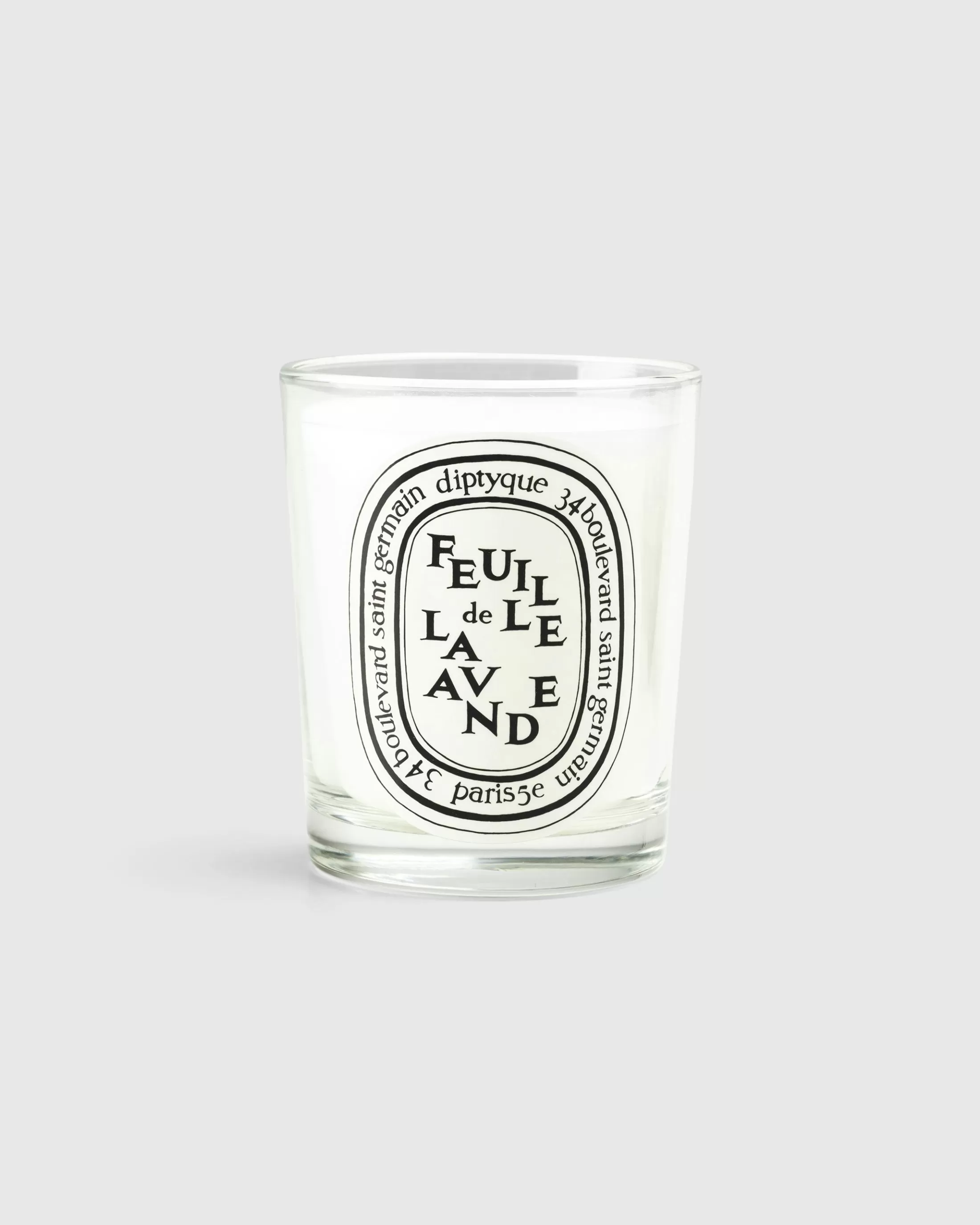 Fashion Diptyque Standard Candle Feuille de Lavande 190g clear