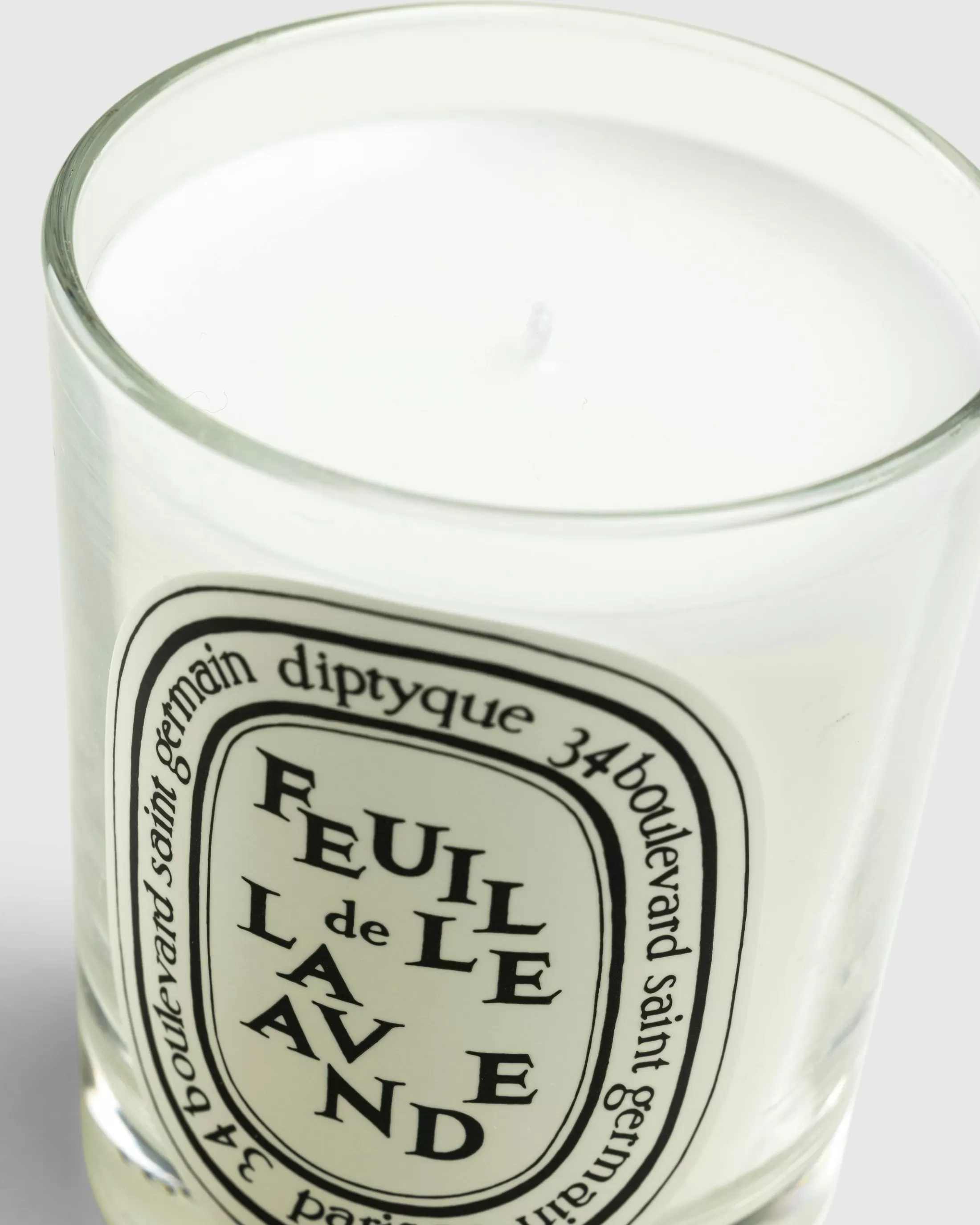 Fashion Diptyque Standard Candle Feuille de Lavande 190g clear