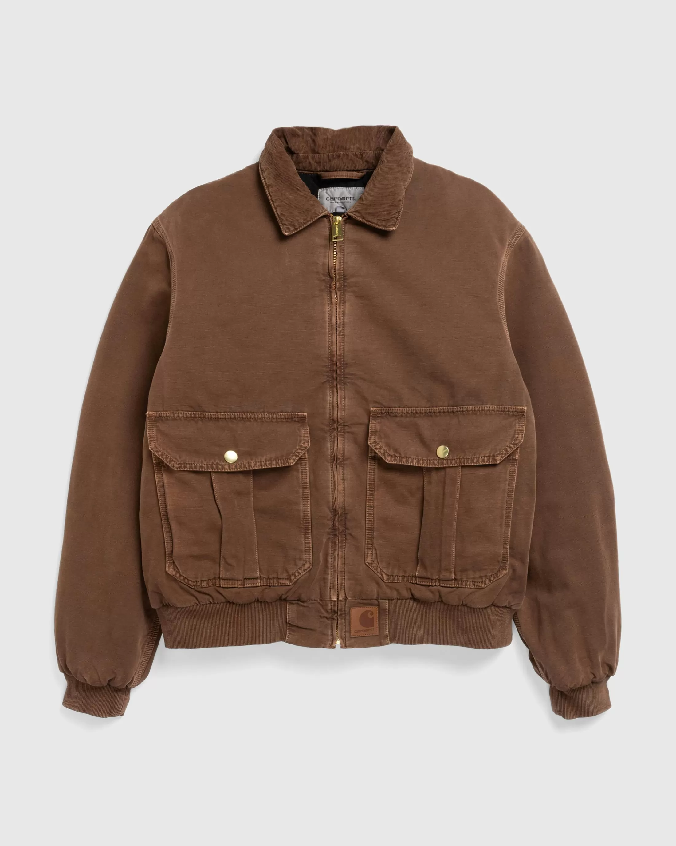 Store Carhartt WIP Stanton Jacket Chocolate / Chocolate /Stone Dyed