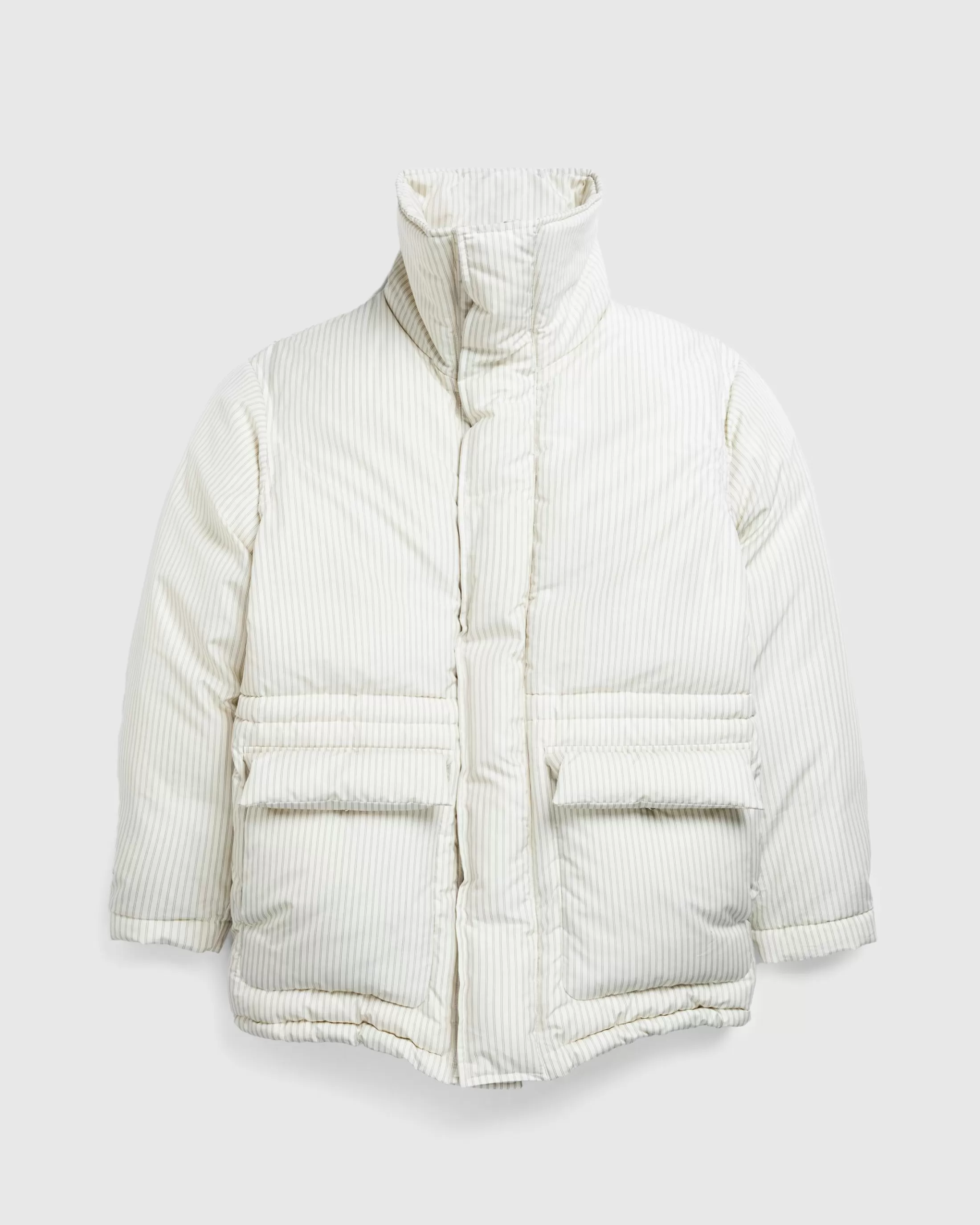 Sale Tekla Stripe Down Jacket Snow Stripes snowstripes