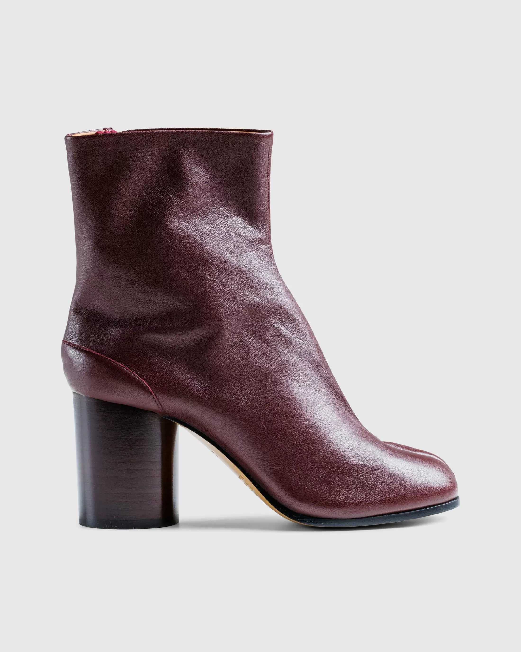 Best Maison Margiela Tabi Ankle Boots Deep Red deepred