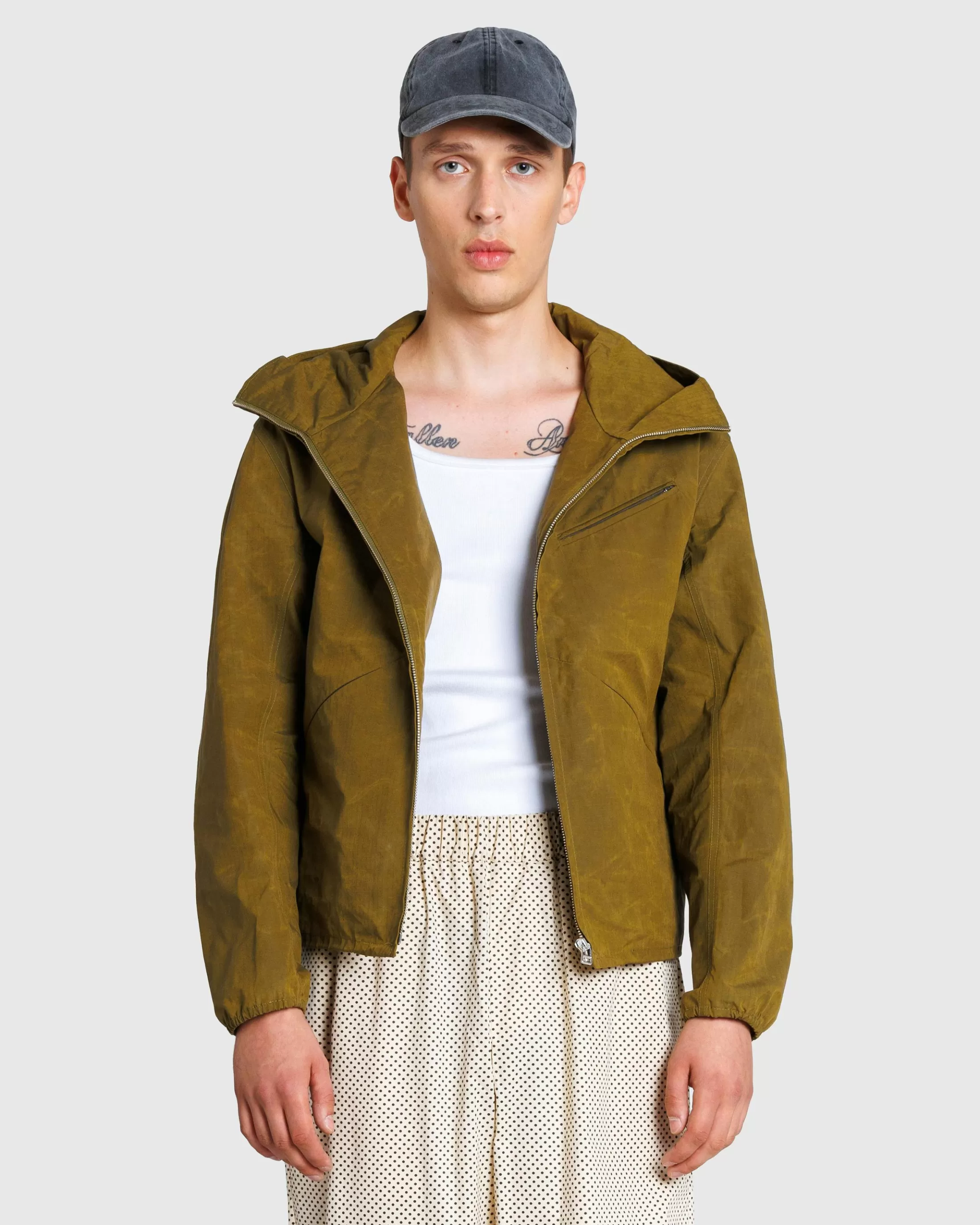 Hot Galilee by Sea Terrace Anorak khaki