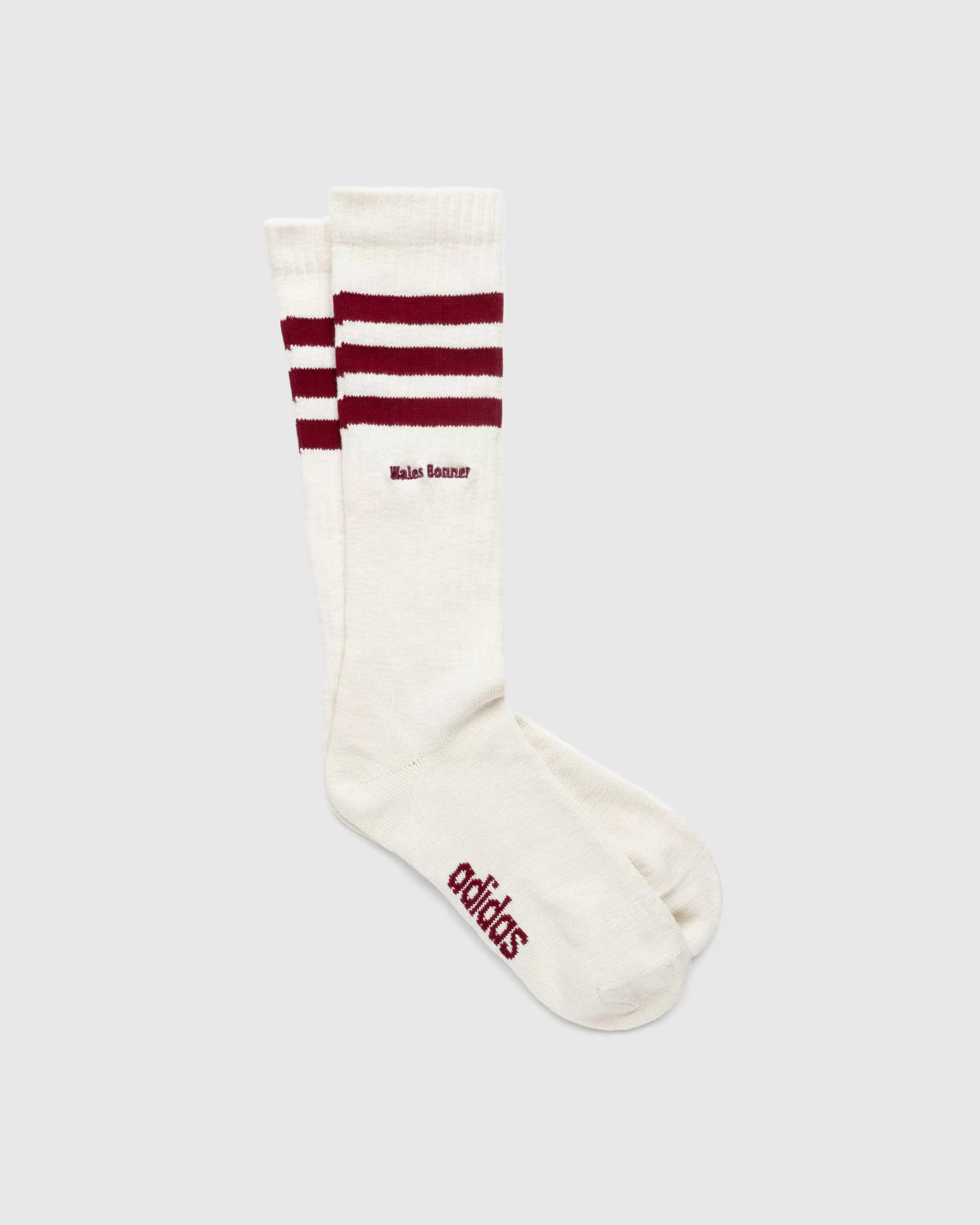 Clearance adidas Three Stripes Sock Burgundy/White wonwhi/cburgu