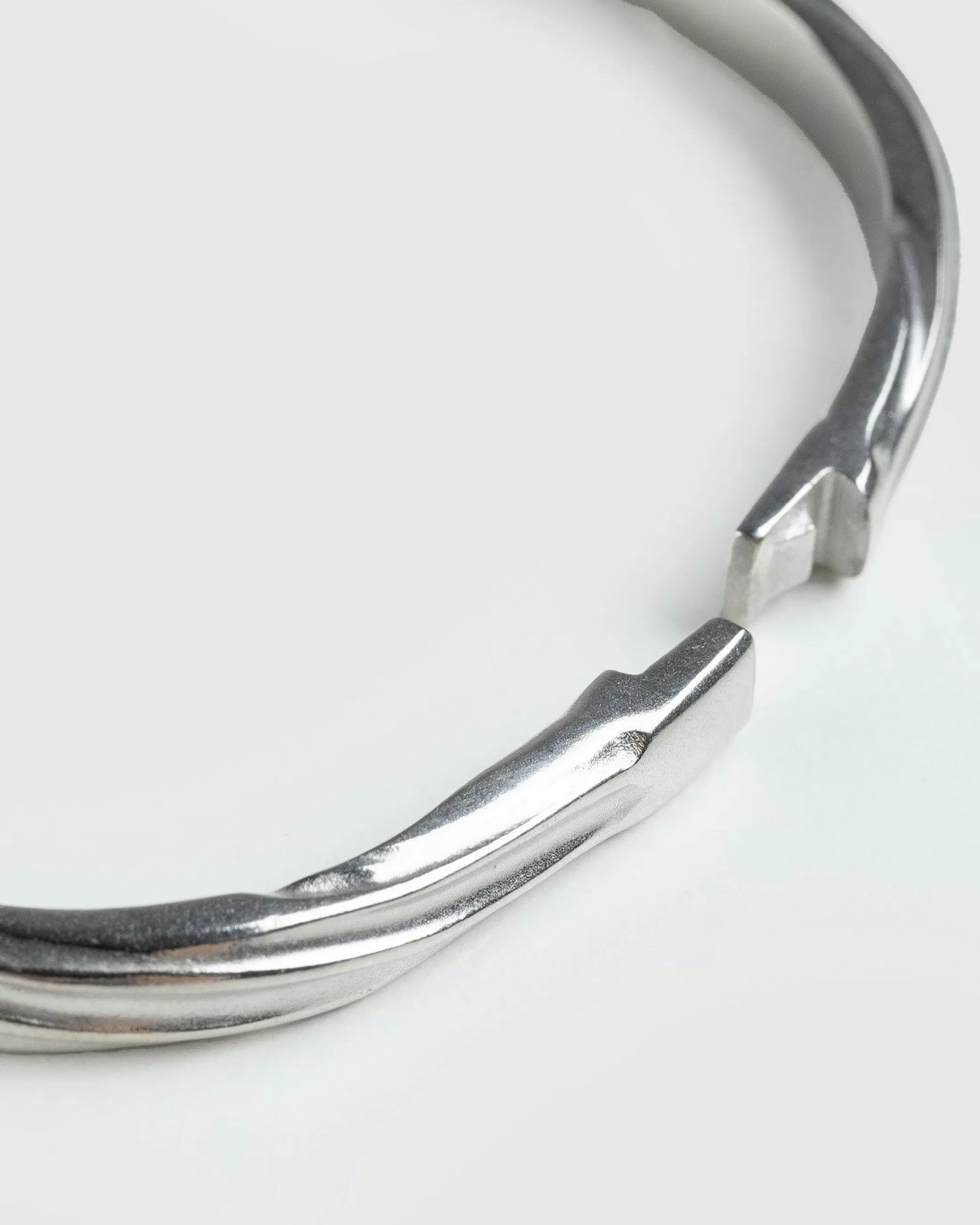 Outlet Maison Margiela Timeless Bracelet Silver newmelangegrey