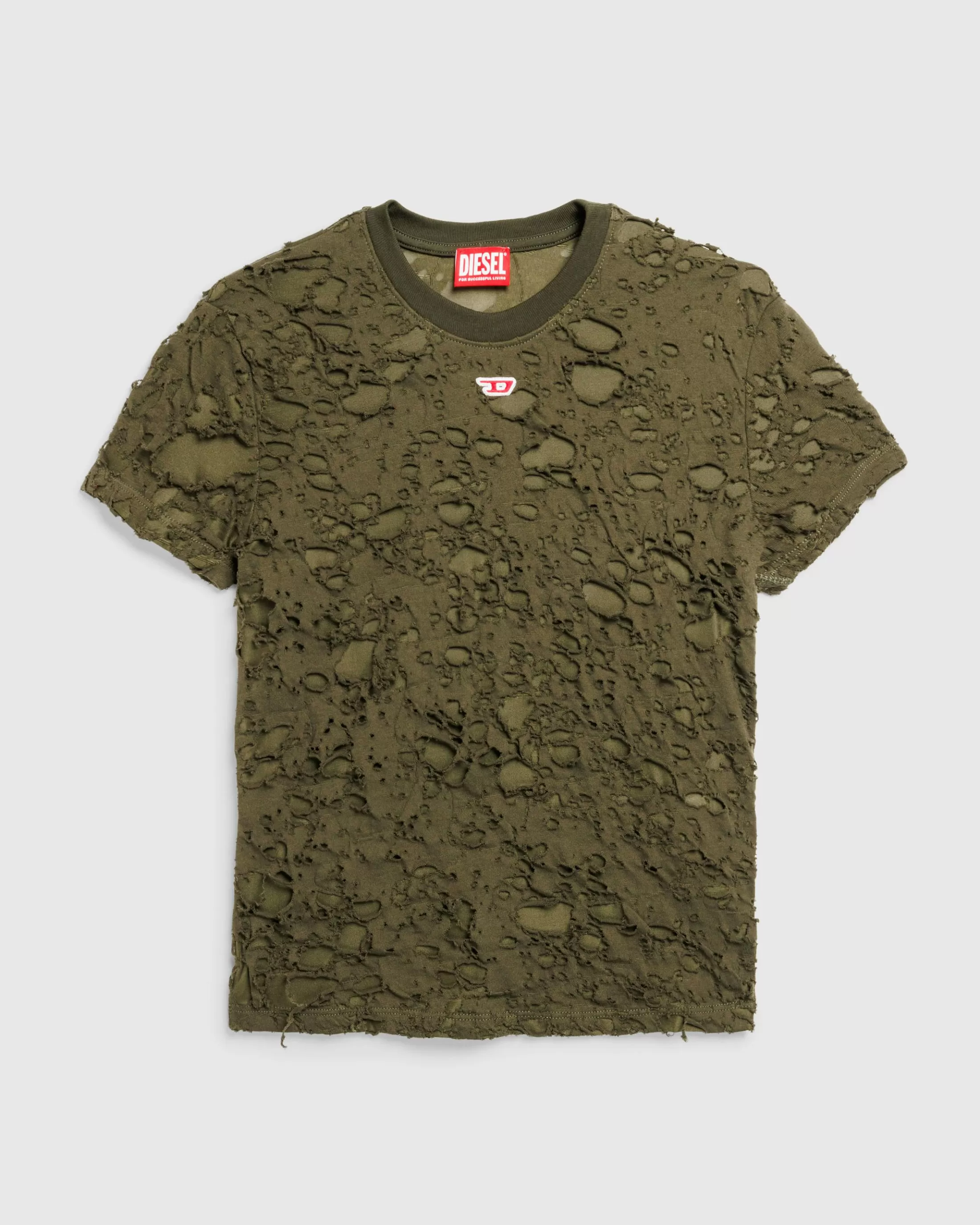 Cheap Diesel T-Uncutie-Long-P2 Top Olive Night olivenight