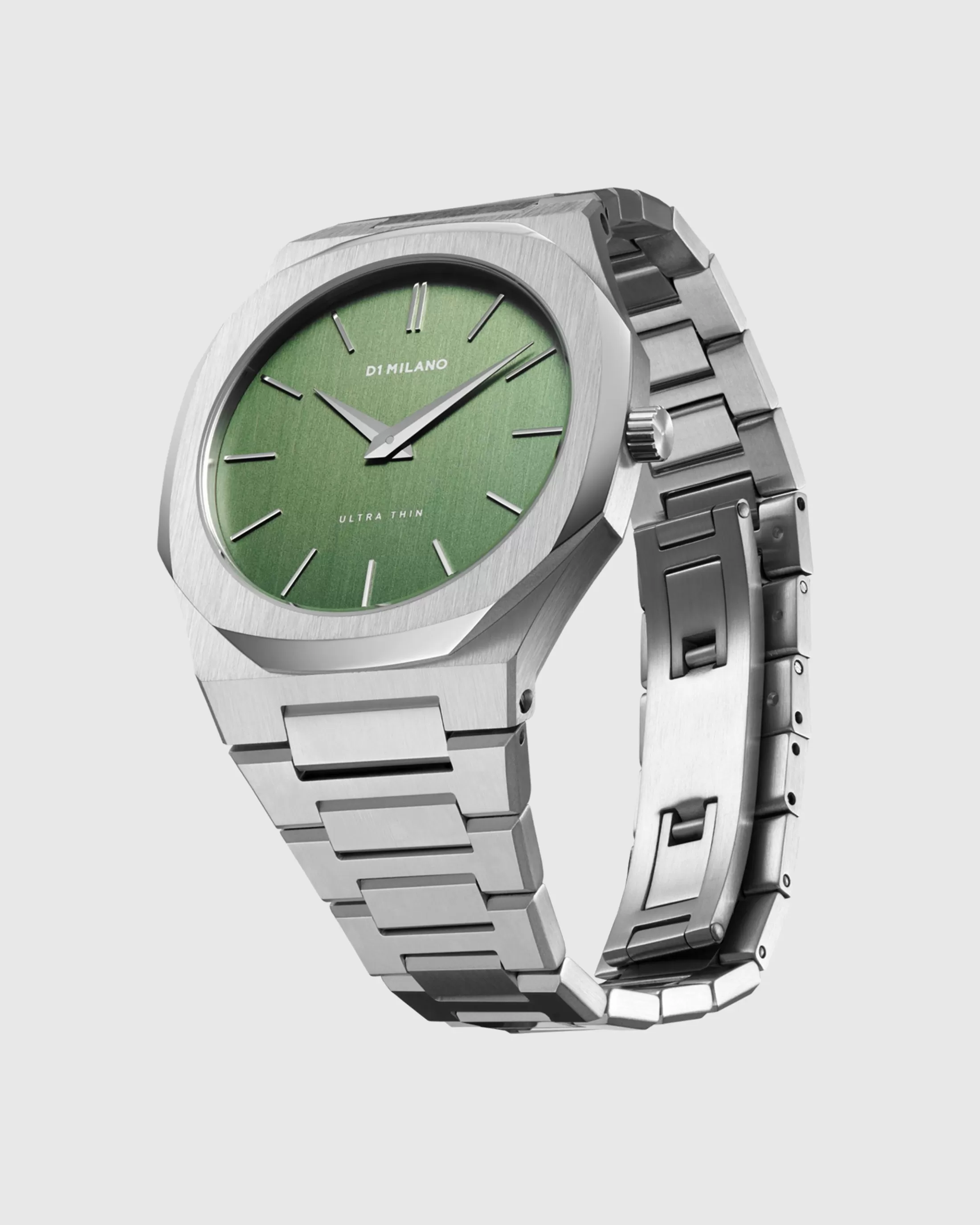 Store D1 Milano Ultra Thin Bracelet 40mm Moss green