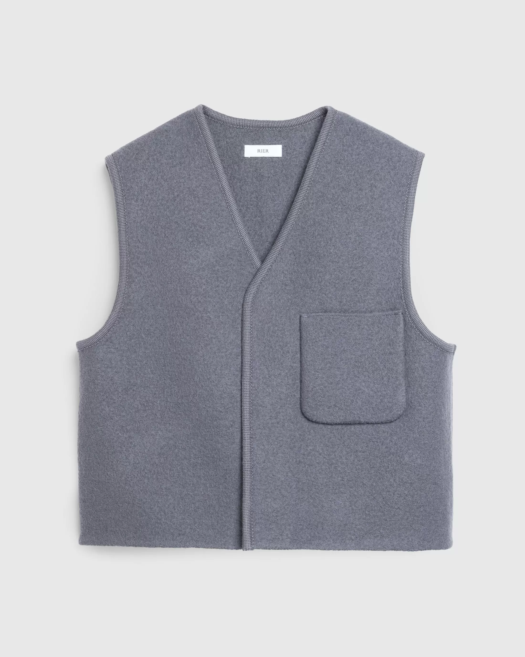 Cheap Rier Walker Compact City Gilet Castlerock Felted grey