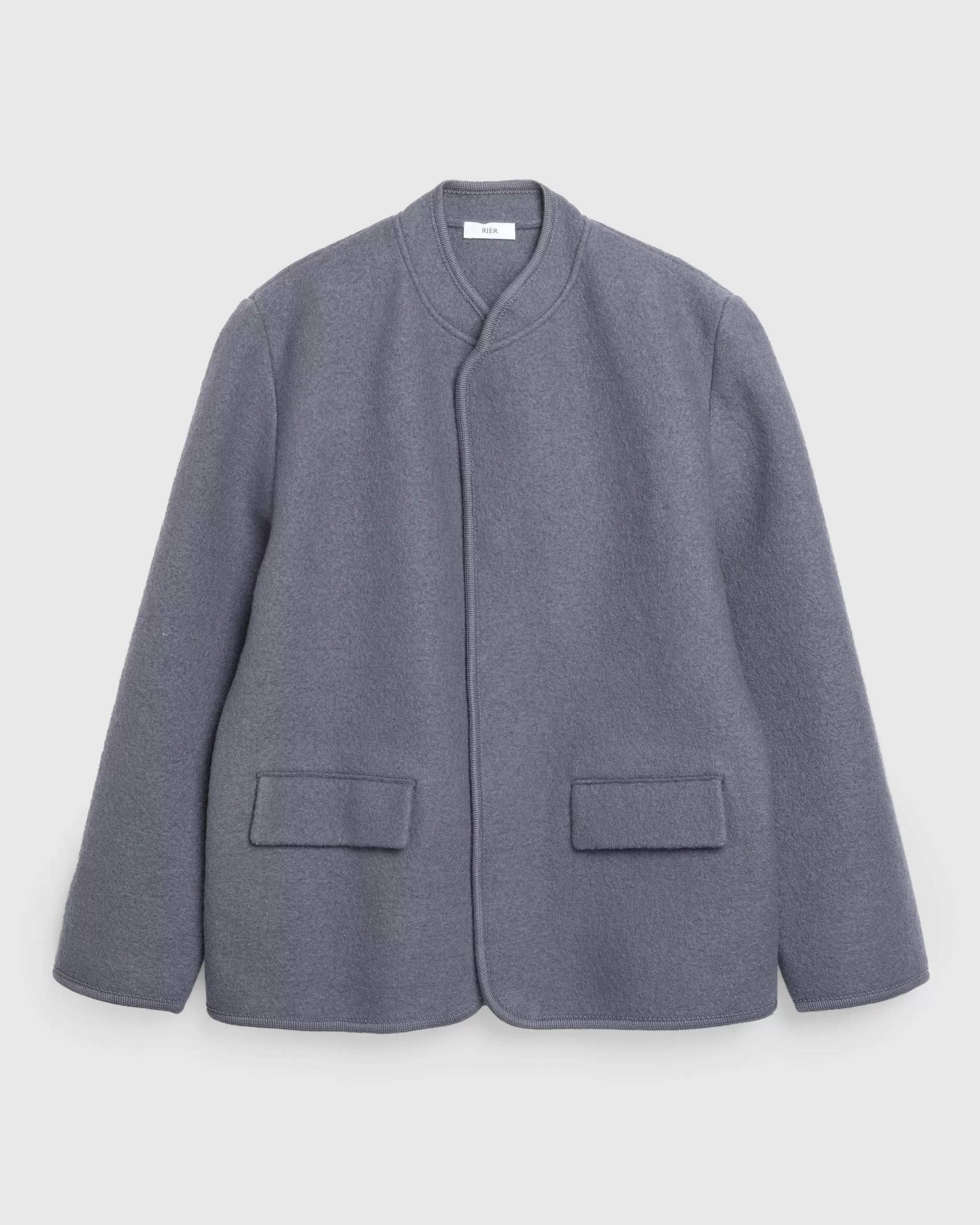 Sale Rier Walker Compact City Jacket Castlerock Felted grey