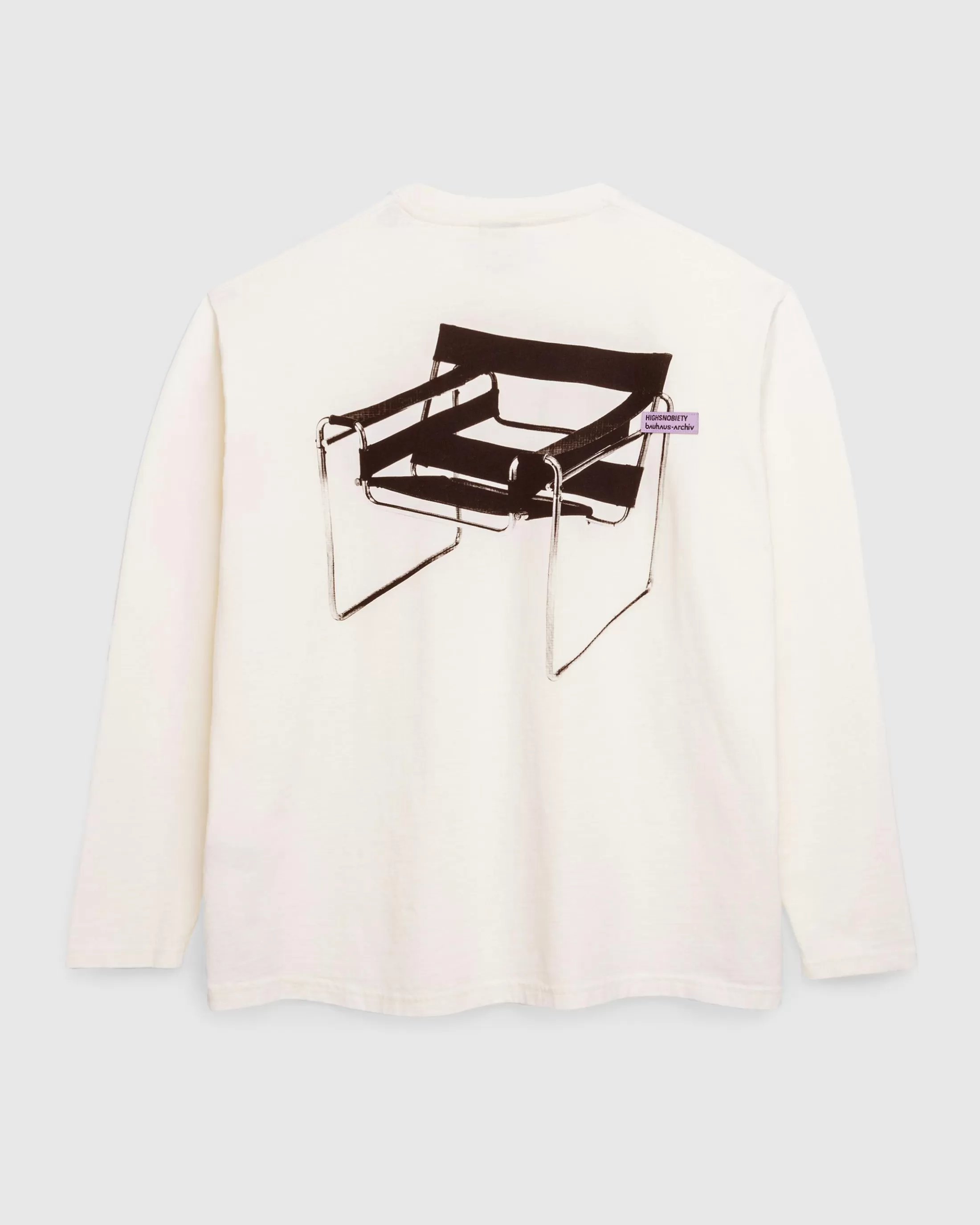 Sale Highsnobiety Wassily Long-Sleeve T-Shirt Warm White warmwhite