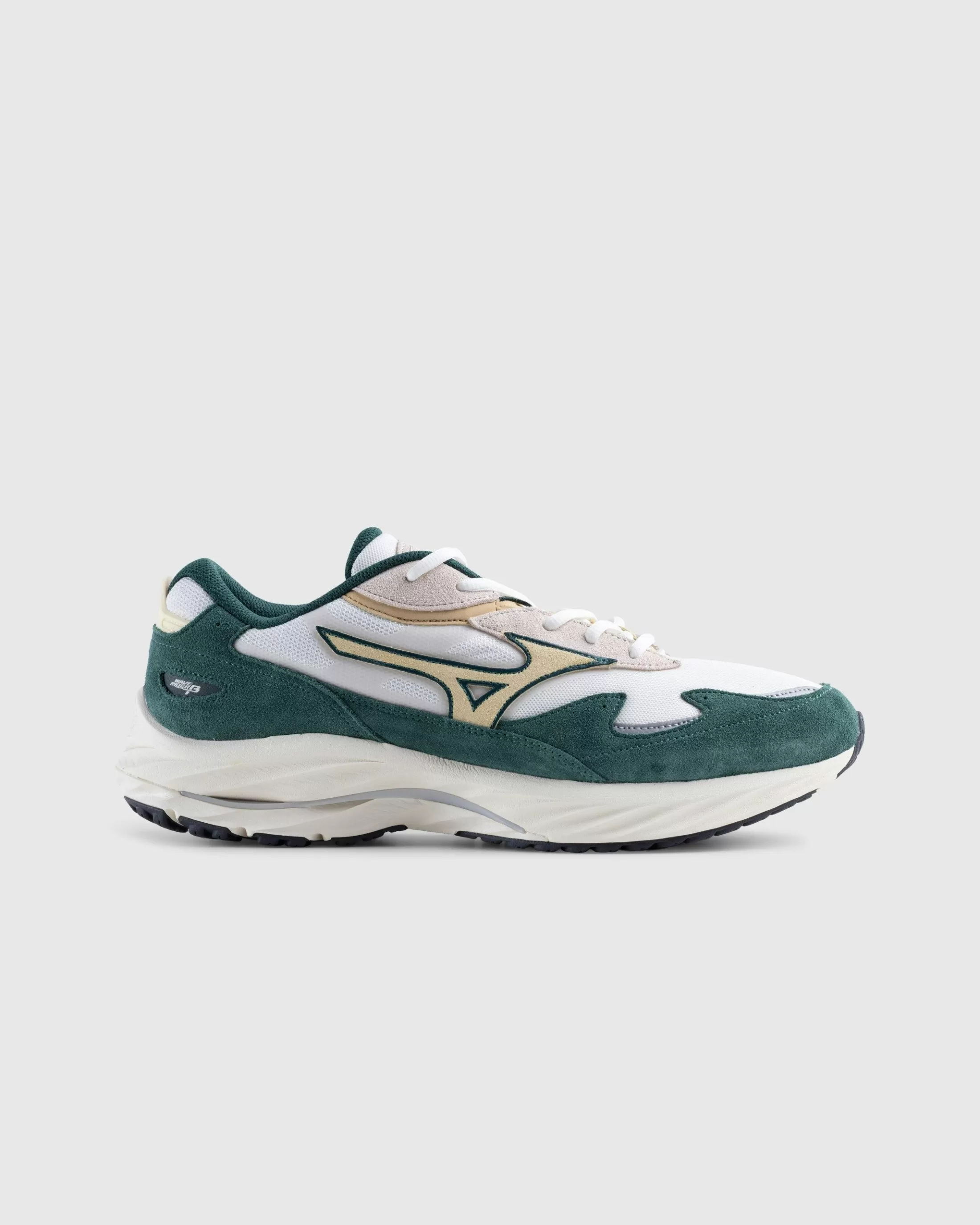 New Mizuno WAVE RIDER BETA(U) swhte/aniflower/bisgreen