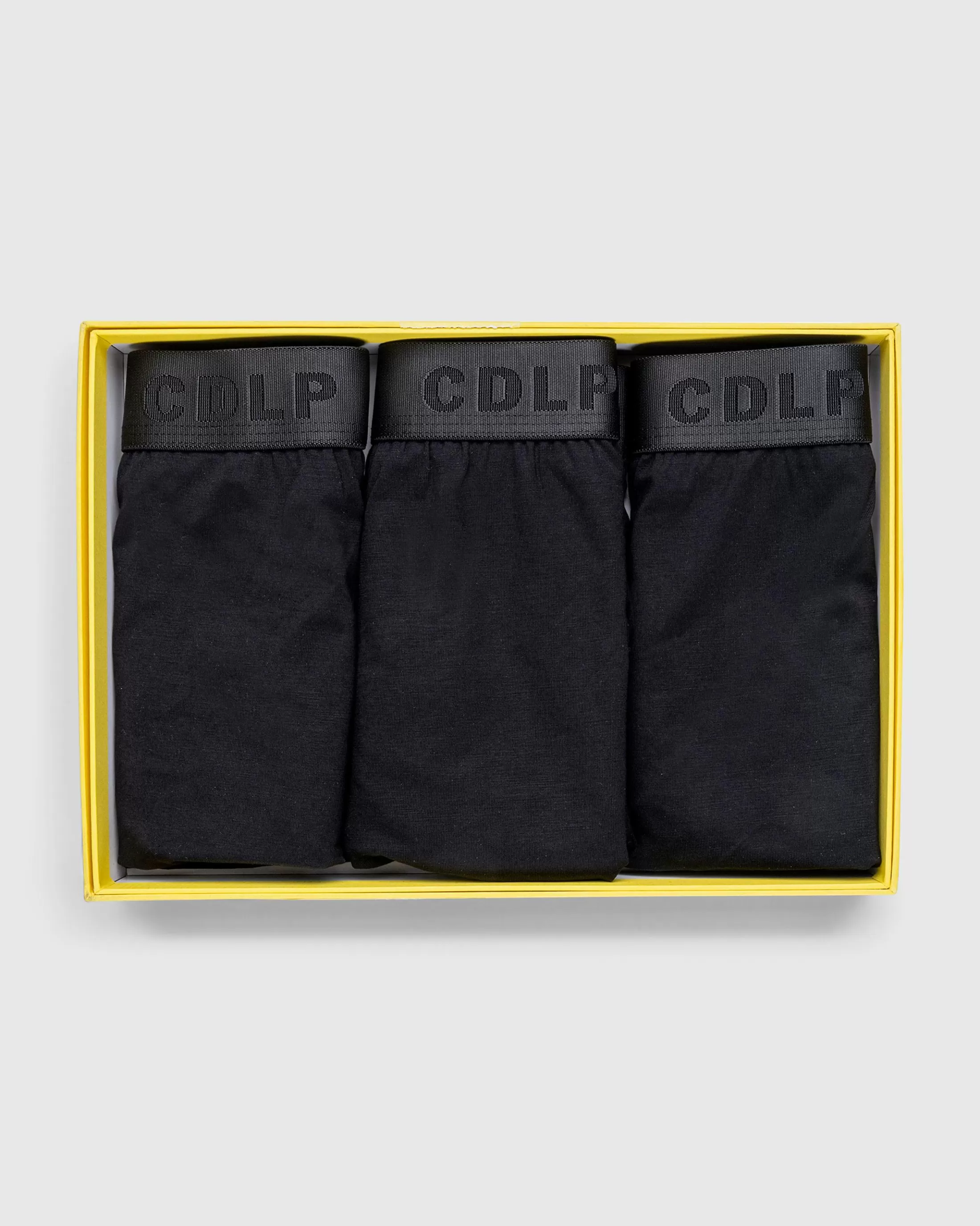 New CDLP 3 x Boxer Trunks black